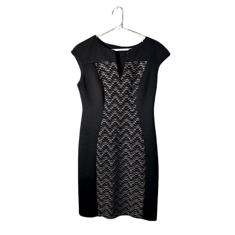 Connected Apparel Women's Black Bodycon Dress - Size 6